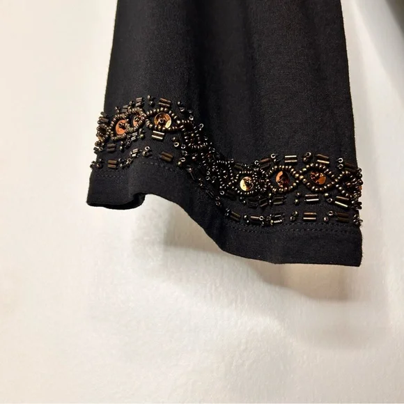 INC (International Concepts) Chocolate Embellished Dress - Size M (NWOT) - Picture 7 of 9